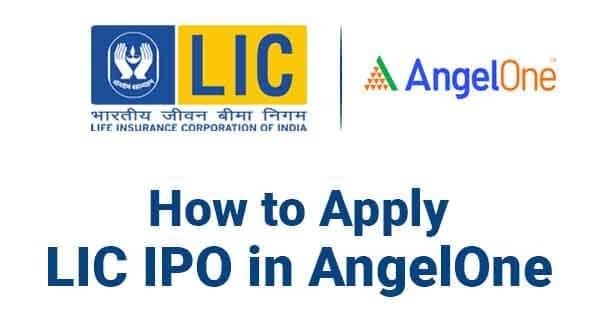 how to apply lic ipo in Angel One Image