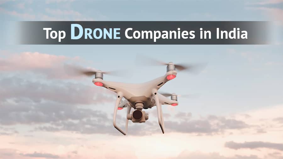 top drone companies in india image